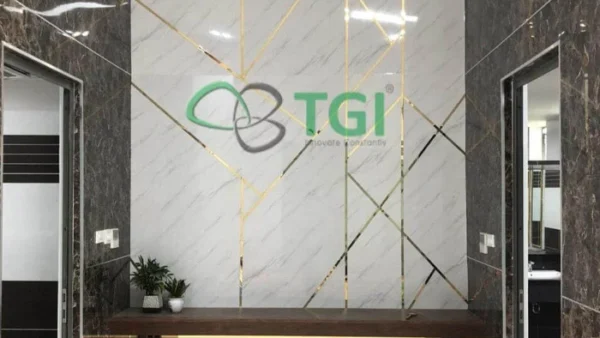 Tấm Ốp PVC Vân Đá 600mm Màu TGW-8611 mặt sau