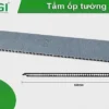 Tấm Ốp PVC Màu Vải 600mm TGW-8614 thu gọn