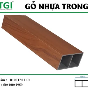 Thanh lam go nhua mặt trước