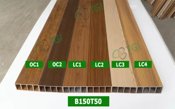 Thanh Lam Gỗ Nhựa B150T50 phóng to