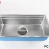 Chậu rửa 2 hố cân âm bản SUS304 Fulco FS9OQGID3Y phía dưới