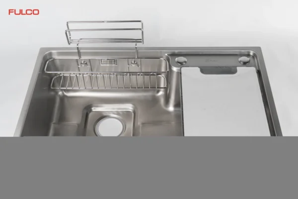 Bộ chậu rửa 1 hố SUS304 Fulco Fulco A5T4DN7WIV