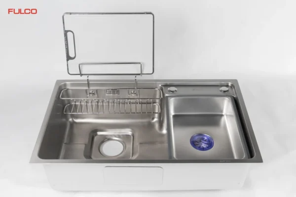 Bộ chậu rửa 1 hố SUS304 Fulco Fulco A5T4DN7WIV