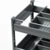 GIÁ ĐỰNG CHAI LỌ – GIA VỊ MÀU GHI PHỦ NANO 5 LỚP Fulco FCB05 – 300mm toàn cảnh