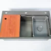 CHẬU RỬA MỘT HỐ NANO CAO CẤP Fulco FC-Y7546 mặt sau