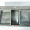 Chậu rửa một hố nano mặt trước