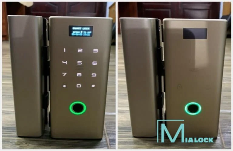 Khóa Vân Tay Cửa Kính Thông Minh Mialock Mia Gl13