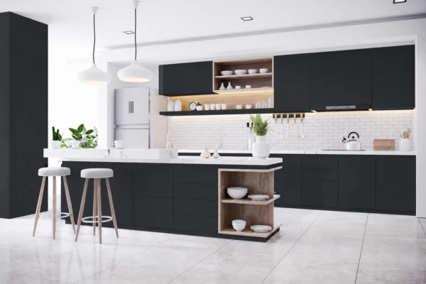 Tấm Acrylic No Line LV132 Graphite mặt sau