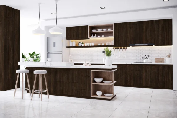 Tấm Acrylic No Line LV139 Copper Veins mặt sau