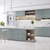 Tấm Acrylic No Line LV147 Gray Plaid mặt sau