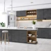 Tấm Acrylic No Line LV150 Blue Quartz mặt sau