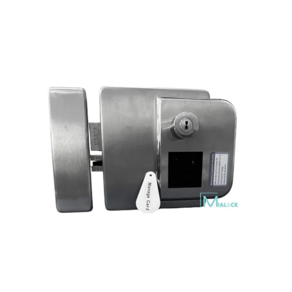 Khoá Cổng Vân Tay 2 Chiều Ngoài Trời Mialock MIA-1300 thu gọn