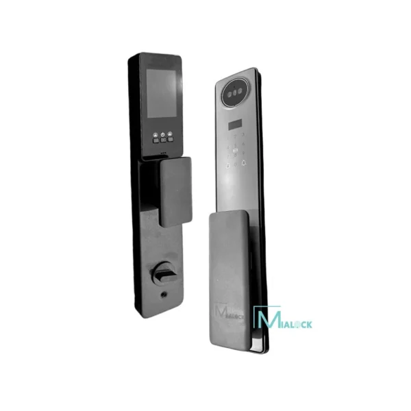Khóa Vân Tay Cửa Gỗ Face ID Mialock 6in1 MIA-W918FD mặt sau
