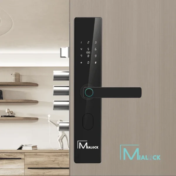 Khóa Vân Tay Cửa Gỗ Mialock 4in1 MIA-WL8 Cao Cấp cận cảnh
