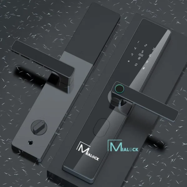 Khóa Vân Tay Cửa Gỗ Mialock 4in1 MIA-WL8 Cao Cấp thu gọn