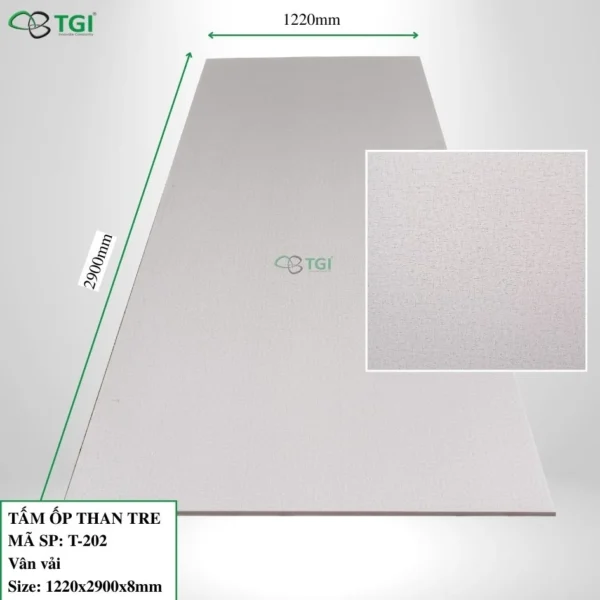Tam op than tre 8mm mặt trước