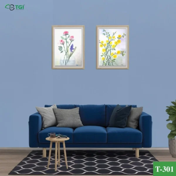 Tấm Ốp Than Tre 8mm Mã T-301 mặt sau