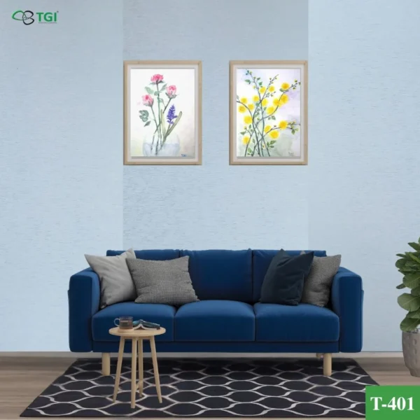 Tấm Ốp Than Tre 8mm Mã T-401 mặt sau
