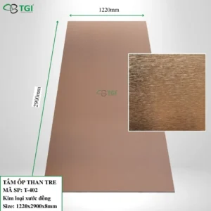 Tấm ốp than tre mặt trước