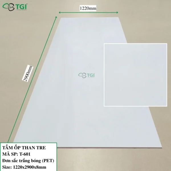 Tam op than tre 8mm mặt trước