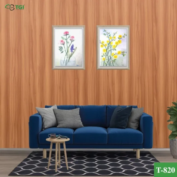 Tấm Ốp Than Tre 8mm Mã T-820 mặt sau