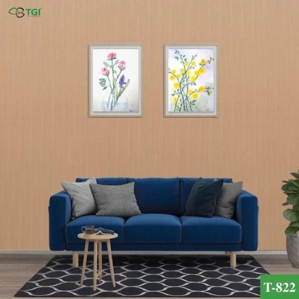 Tấm Ốp Than Tre 8mm Mã T-822 mặt sau
