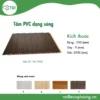 Tam op pvc dang song w-7903 mặt trước