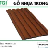 Go nhua composite trong nha mặt trước