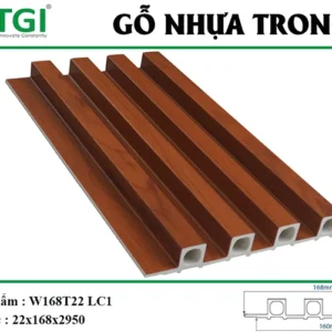 Gỗ nhựa composite trong nhà mặt trước