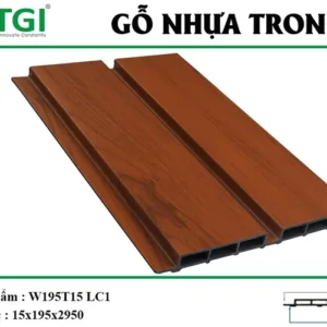 Go nhua composite mặt trước