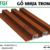 Gỗ nhựa composite w202t28 mặt trước