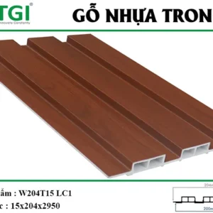 Go nhua composite mặt trước
