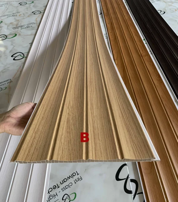 Tấm Ốp PVC Dạng Sóng W-7904 thu gọn