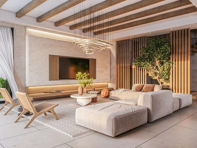 Nội thất phong cách bắc âu ấm
