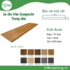 La che tran go nhua mặt trước