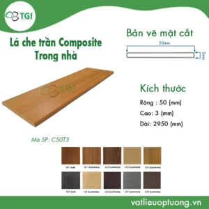 La che tran go nhua mặt trước