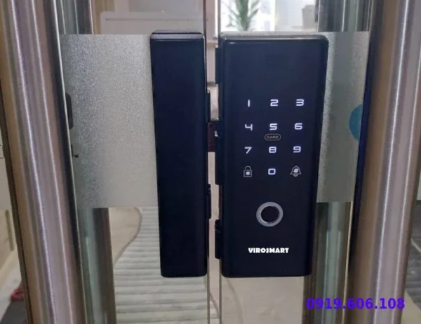 Khóa Cửa Kính Vân Tay Mialock 4in1 MIA-GL12 phóng to