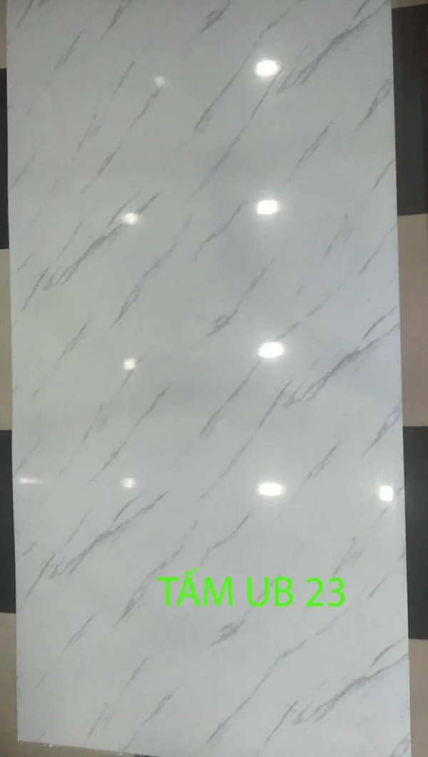 Pvc gia da op tuong mặt trước