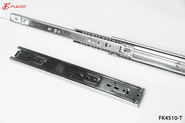 RAY BI 3 TẦNG CÓ GIẢM CHẤN, BẢN RỘNG 45mm Fulco FK4510-T phía dưới