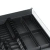 GIÁ BÁT ĐĨA – XOONG NỒI MÀU GHI PHỦ NANO Fulco FCA05 – 700mm cận cảnh