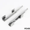 RAY ÂM GIẢM CHẤN INOX DÀNH CHO GIÁ XOONG NỒI, BÁT ĐĨA, TỦ DƯỚI Fulco FC 450 INOX cận cảnh
