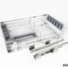 RAY ÂM GIẢM CHẤN INOX DÀNH CHO GIÁ XOONG NỒI, BÁT ĐĨA, TỦ DƯỚI Fulco FC 450 INOX mặt sau