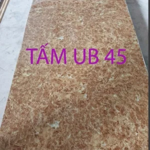 Tam nhua pvc gia da mặt trước