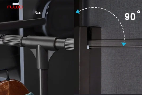 GIÁ TREO QUẦN ÁO NÂNG HẠ CAO CẤP Fulco FCH404 mặt sau