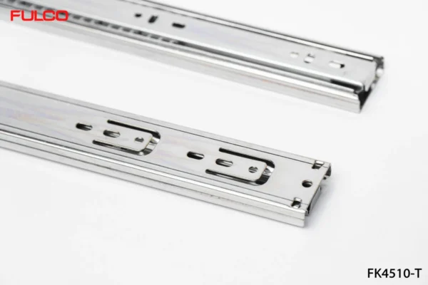 RAY BI 3 TẦNG CÓ GIẢM CHẤN, BẢN RỘNG 45mm Fulco FK4510-T cận cảnh