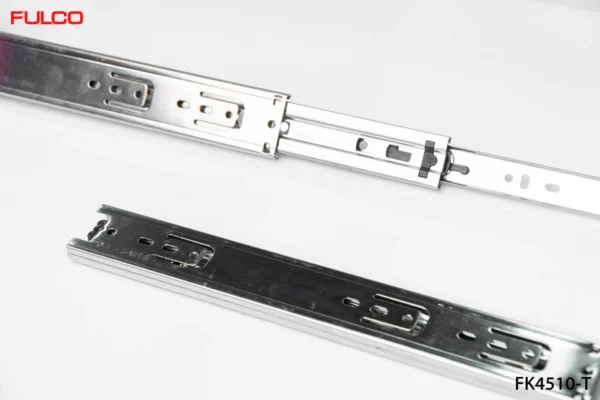 RAY BI 3 TẦNG CÓ GIẢM CHẤN, BẢN RỘNG 45mm Fulco FK4510-T mặt sau