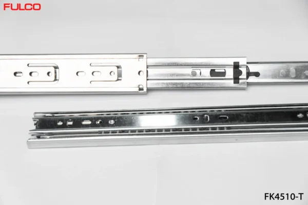 RAY BI 3 TẦNG CÓ GIẢM CHẤN, BẢN RỘNG 45mm Fulco FK4510-T thu gọn