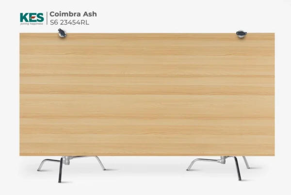 MDF phủ Melamine Coimbra Ash KES S6 23454RL mặt sau