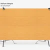 MDF phủ Melamine Yellow Maple KES S6 27216SH mặt sau