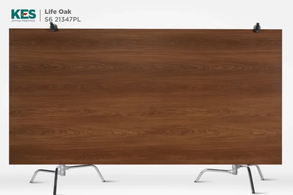 MDF phủ Melamine Life Oak KES S6 21347PL mặt sau